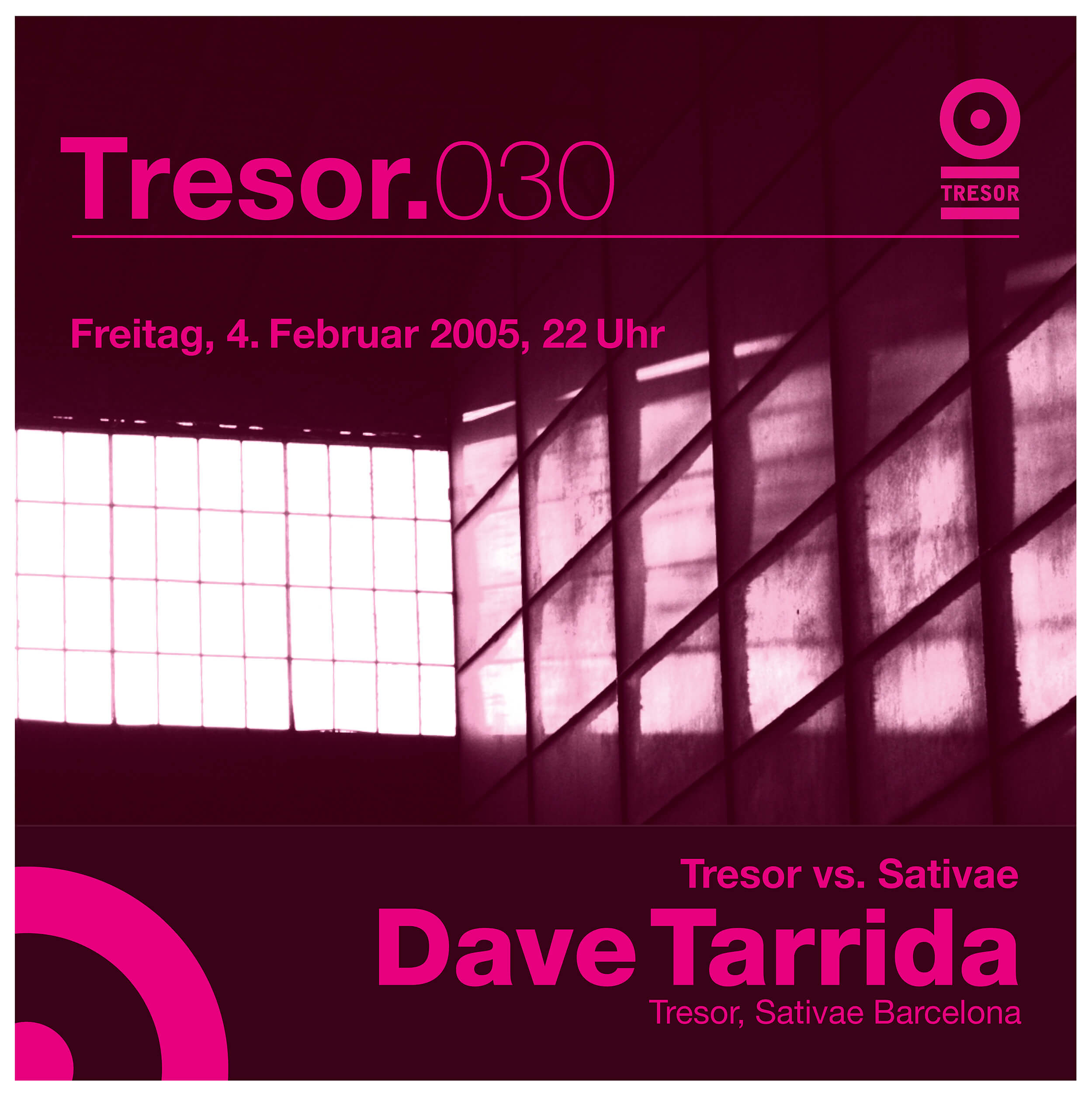 Flyer Tresor Dave Tarrida